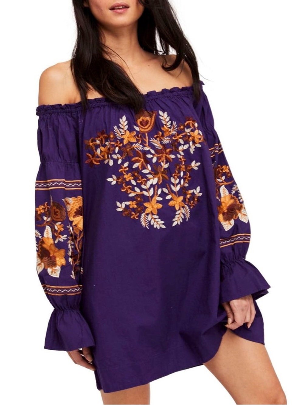 Free People Fleur Du Jour Mini Dress - Medium